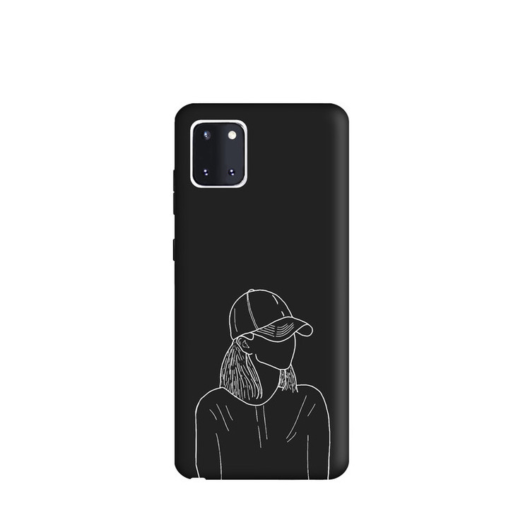 کاور طرح دخترانه مینیمال کد y4910 مناسب برای گوشی موبایل سامسونگ Galaxy Note 10 Lite