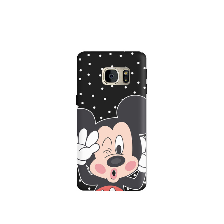 کاور طرح میکی موس کد y5664 مناسب برای گوشی موبایل سامسونگ Galaxy S7
