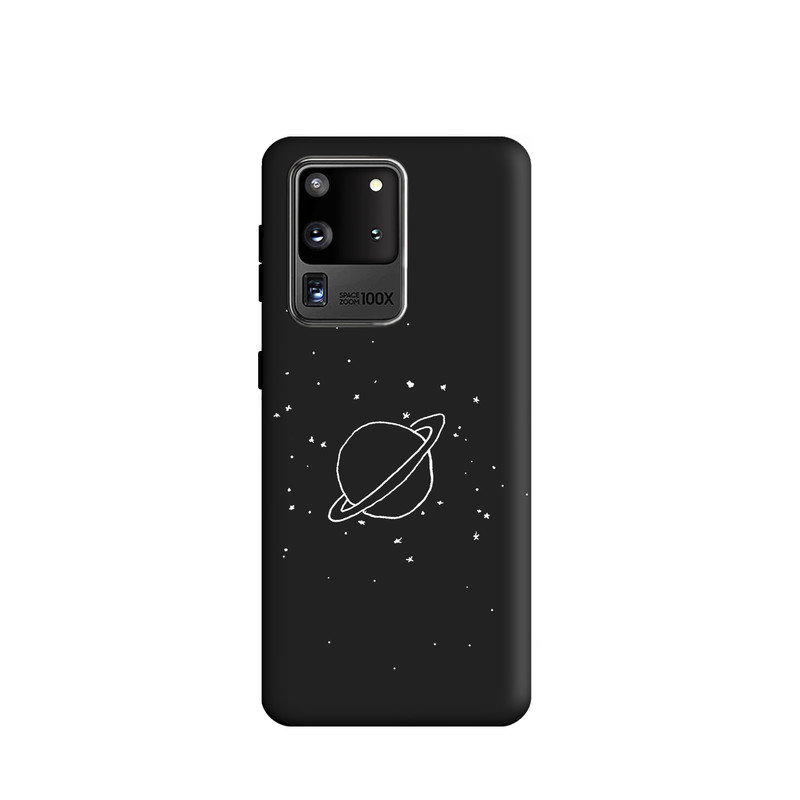 کاور طرح سیاره زحل مینیمال کد y6632 مناسب برای گوشی موبایل سامسونگ Galaxy S20 Ultra