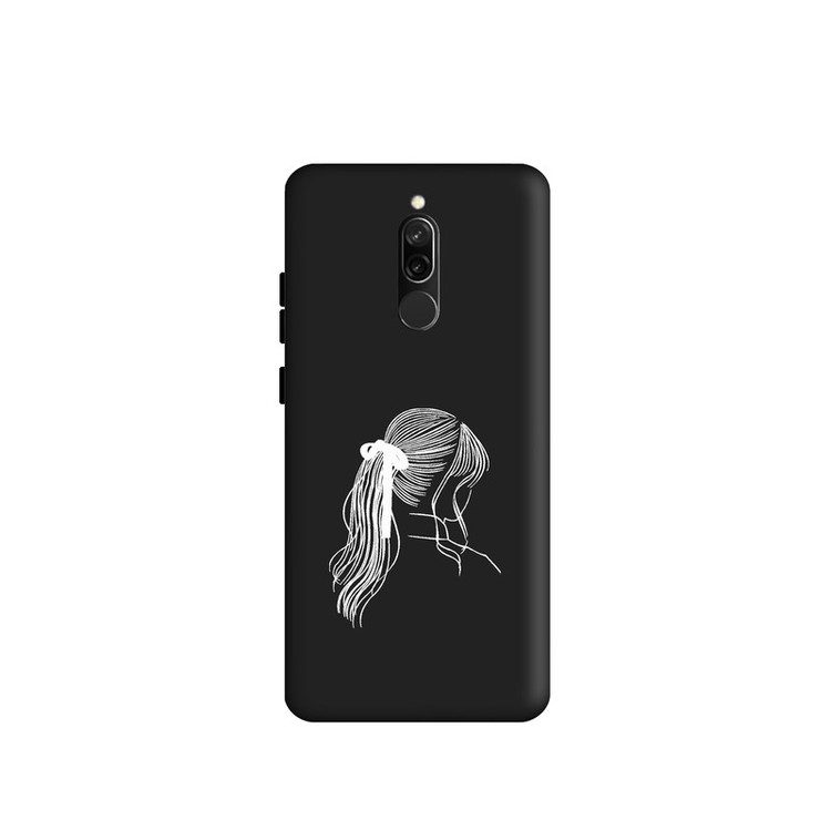 کاور طرح دخترانه مینیمال کد y8548 مناسب برای گوشی موبایل شیائومی Redmi 8
