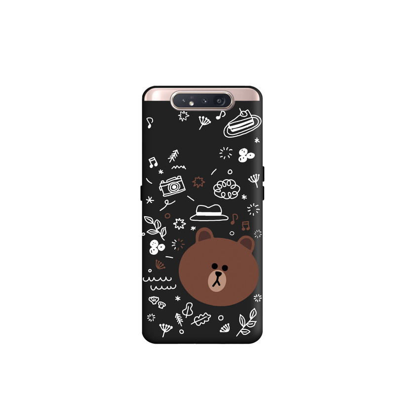 کاور طرح خرس فانتزی لاین کد y1043 مناسب برای گوشی موبایل سامسونگ Galaxy A80