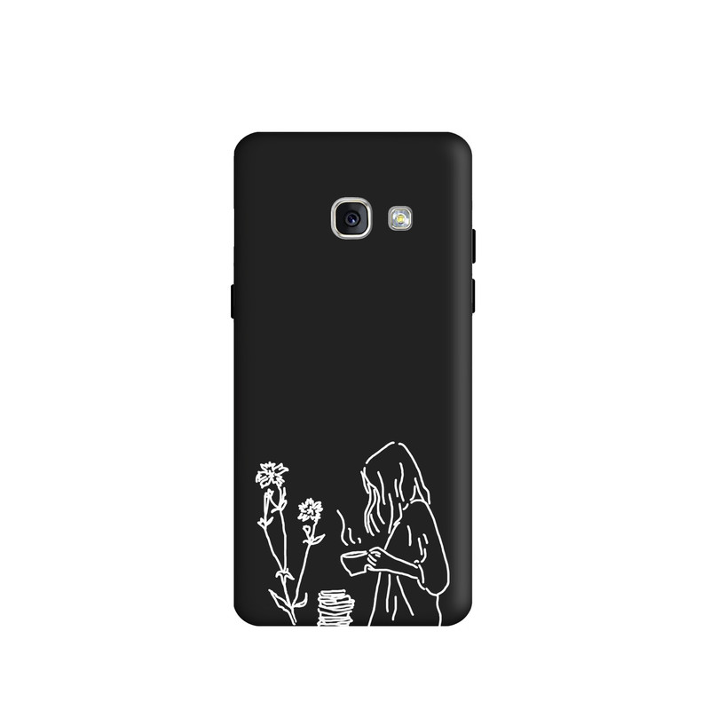 کاور طرح دخترانه مینیمال کد y1363 مناسب برای گوشی موبایل سامسونگ Galaxy A320 / A3 2017