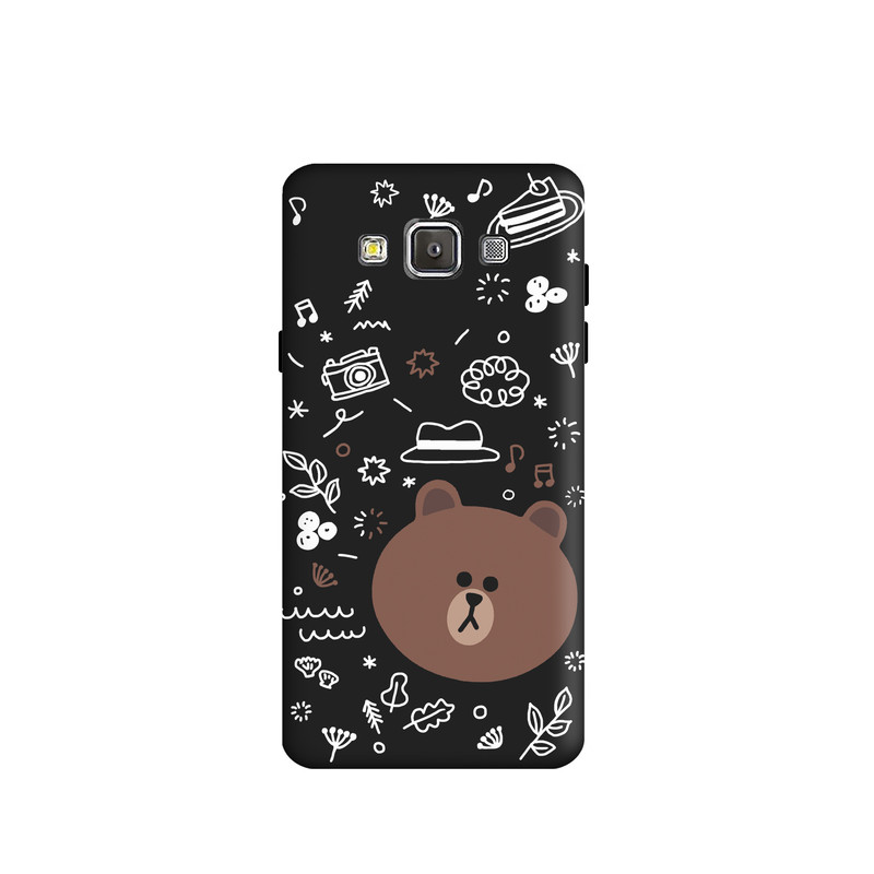 کاور طرح خرس فانتزی لاین کد y1446 مناسب برای گوشی موبایل سامسونگ Galaxy A5 2015/A500