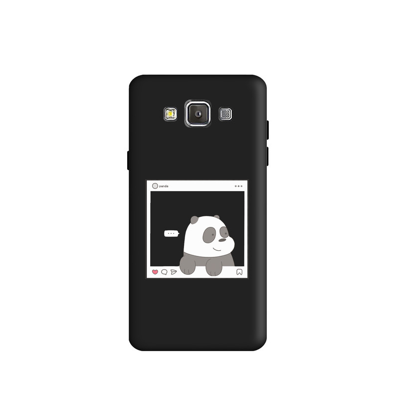 کاور طرح خرس کله فندقی کد y1448 مناسب برای گوشی موبایل سامسونگ Galaxy A5 2015/A500