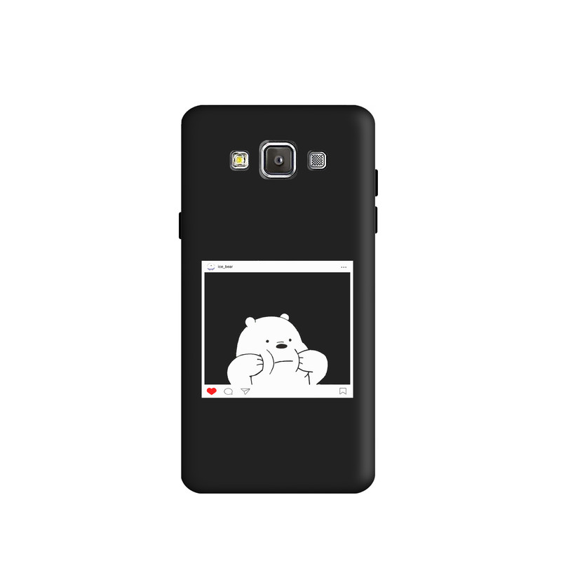 کاور طرح خرس کله فندقی کد y1451 مناسب برای گوشی موبایل سامسونگ Galaxy A5 2015/A500