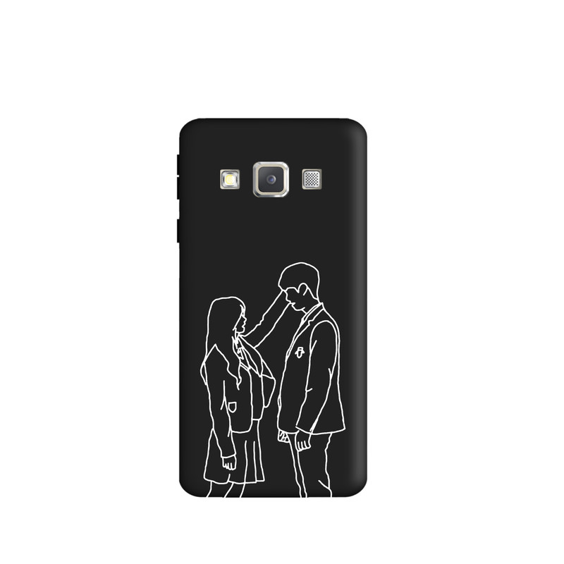 کاور طرح عاشقانه مینیمال کد y911 مناسب برای گوشی موبایل سامسونگ Galaxy A8 2015 / A800