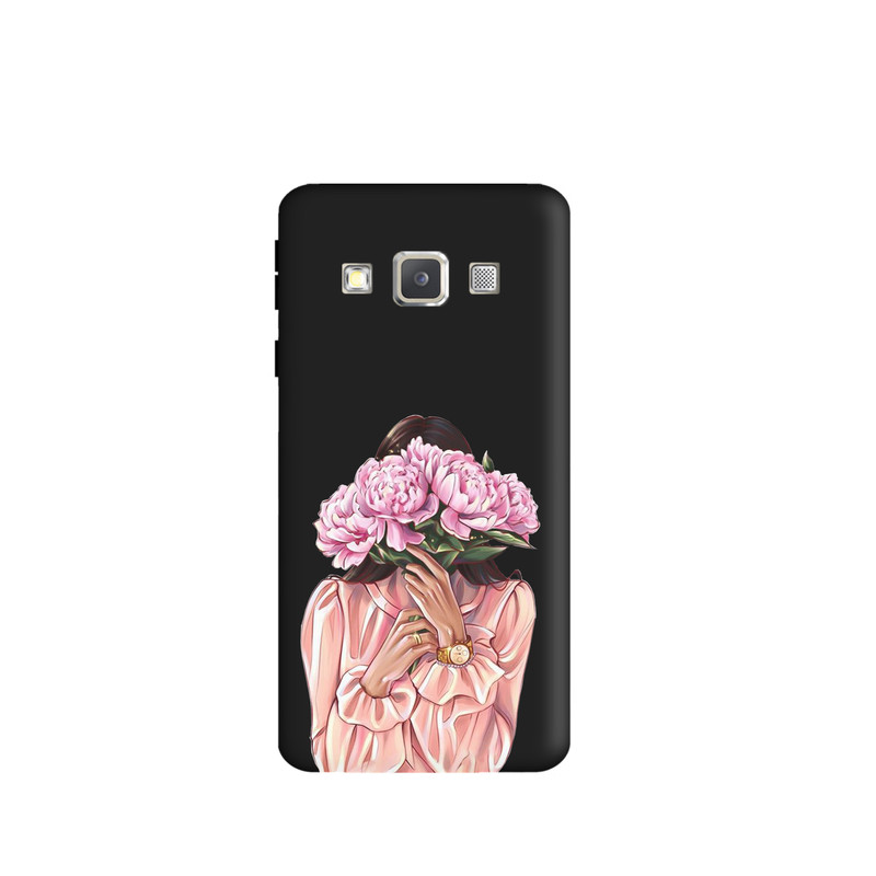 کاور طرح دخترانه گل کد y851 مناسب برای گوشی موبایل سامسونگ Galaxy A8 2015 / A800