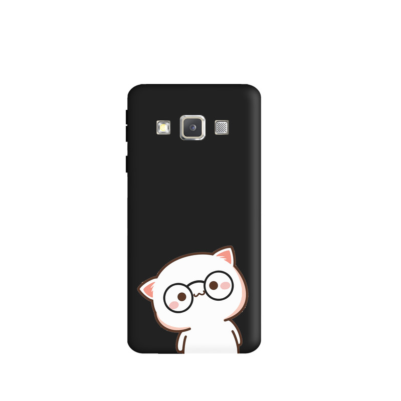 کاور طرح گربه فانتزی دخترانه کد y887 مناسب برای گوشی موبایل سامسونگ Galaxy A8 2015 / A800