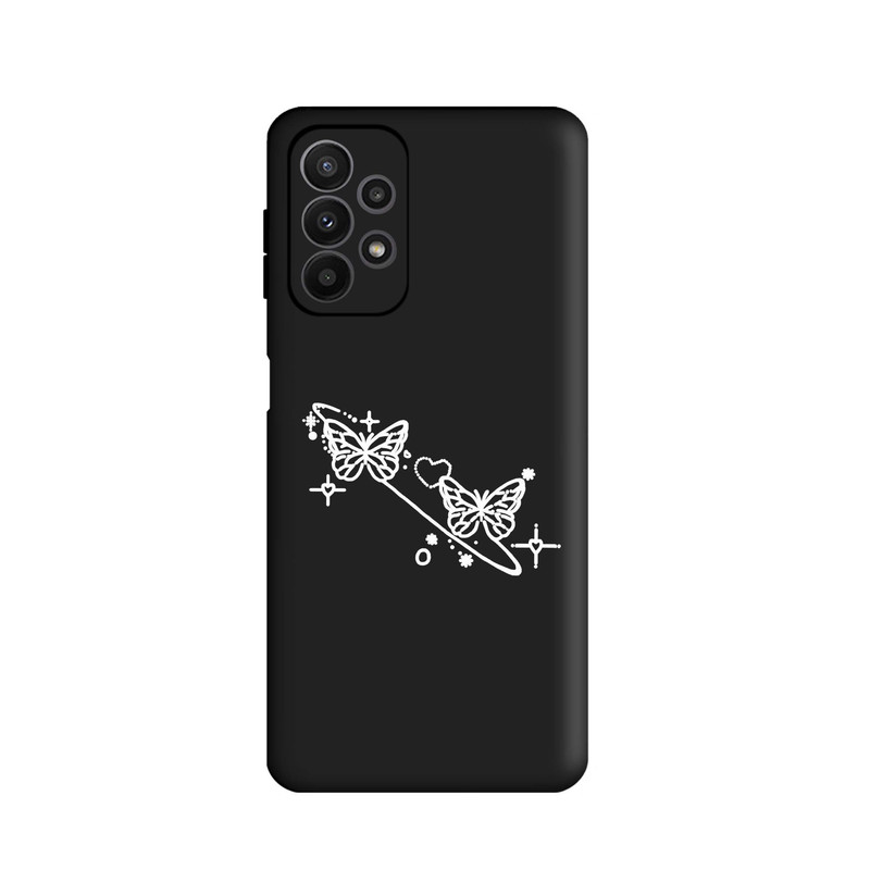 کاور قاب گارد طرح پروانه ای کد s7802 مناسب برای گوشی موبایل سامسونگ Galaxy A23
