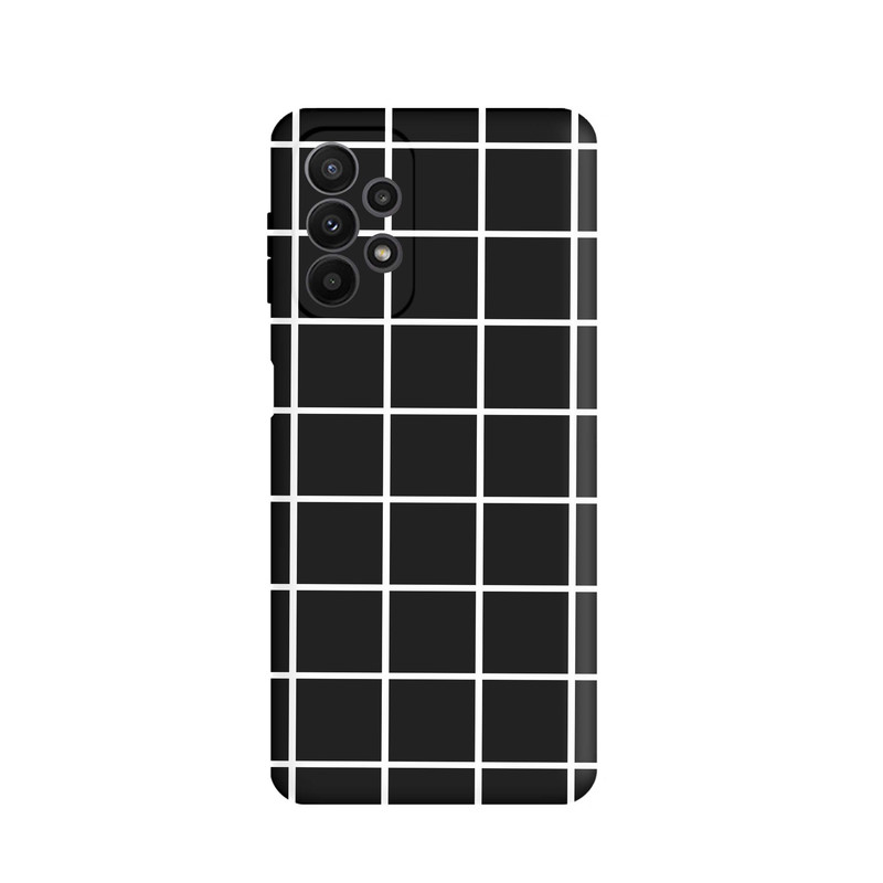 کاور قاب گارد طرح چهارخونه کد s7803 مناسب برای گوشی موبایل سامسونگ Galaxy A23