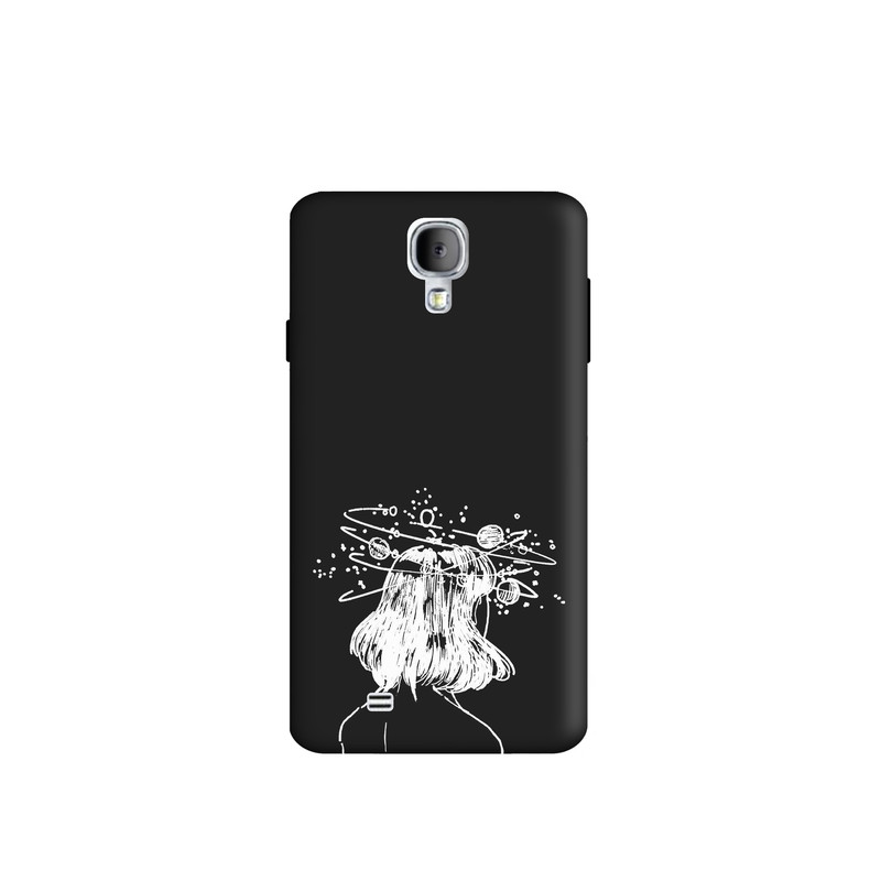 کاور طرح دخترانه مینیمال کد y5313 مناسب برای گوشی موبایل سامسونگ Galaxy S4