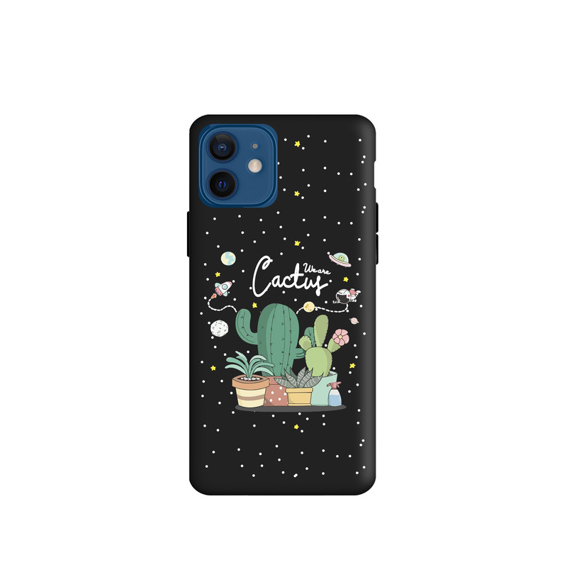 کاور طرح کاکتوس کد s3558 مناسب برای گوشی موبایل اپل iPhone 12pro / 12