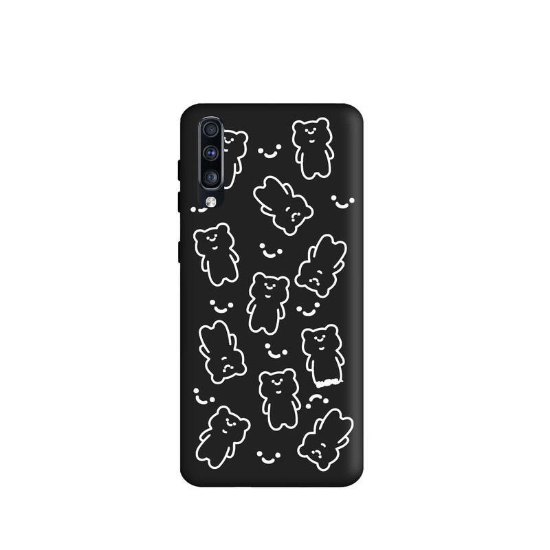 کاور قاب گارد طرح خرسی کد s8014 مناسب برای گوشی موبایل سامسونگ Galaxy A70 / A70s