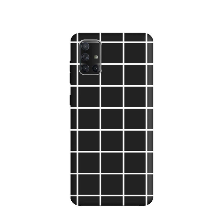 کاور قاب گارد طرح چهارخونه کد s8123 مناسب برای گوشی موبایل سامسونگ Galaxy A71