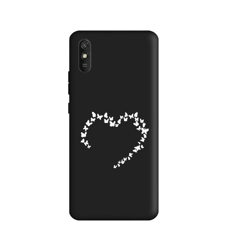 کاور قاب گارد طرح قلب پروانه ای کد s8727 مناسب برای گوشی موبایل شیائومی Redmi 9A