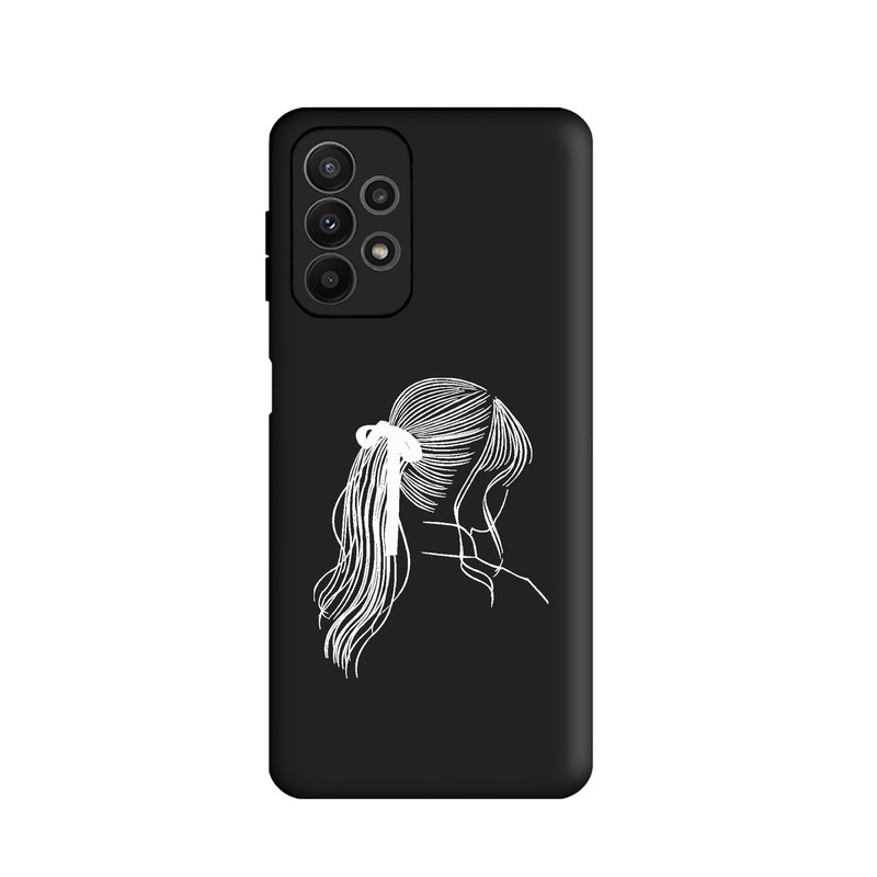 کاور طرح دخترانه مینیمال کد u5945 مناسب برای گوشی موبایل سامسونگ Galaxy A73
