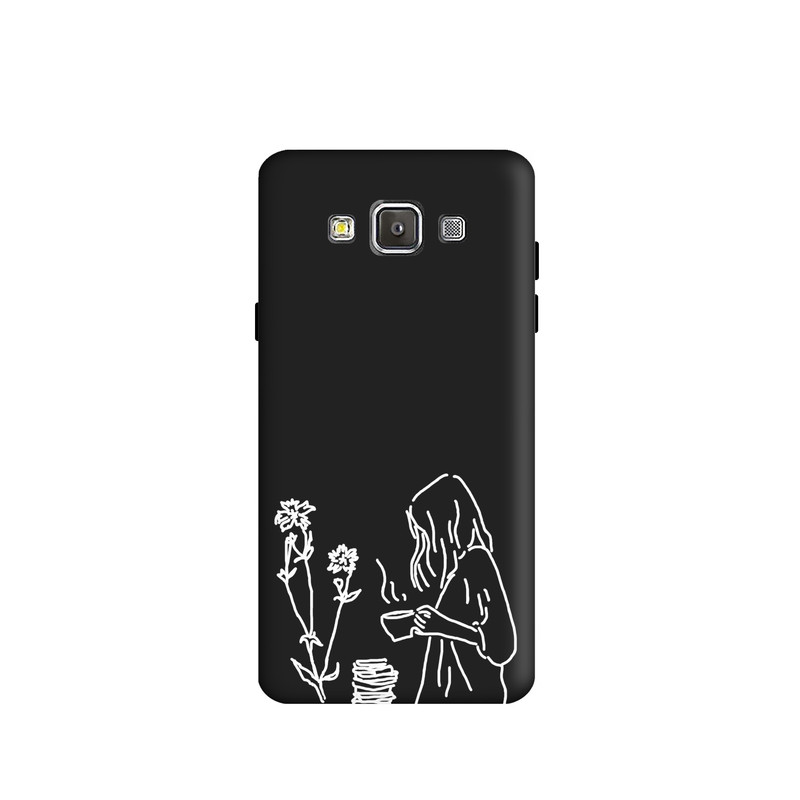 کاور طرح دخترانه مینیمال کد y1464 مناسب برای گوشی موبایل سامسونگ Galaxy A5 2015/A500