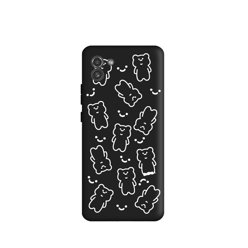 کاور قاب گارد طرح خرسی کد s12126 مناسب برای گوشی موبایل سامسونگ Galaxy A03