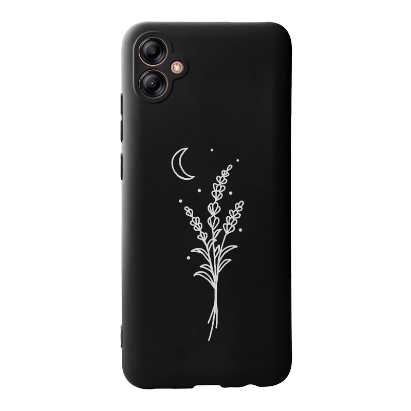کاور قاب گارد طرح گل و ماه کد s12142 مناسب برای گوشی موبایل سامسونگ Galaxy A05