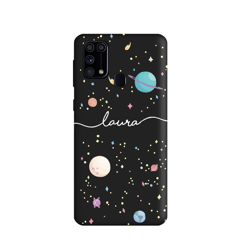 کاور طرح کهکشان مینیمال کد y3822 مناسب برای گوشی موبایل سامسونگ Galaxy M31