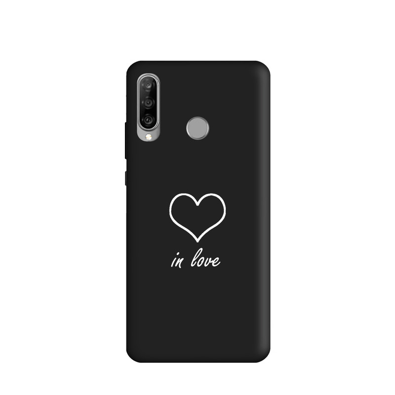 کاور طرح قلب عاشقانه کد u1881 مناسب برای گوشی موبایل هوآوی P30 LITE