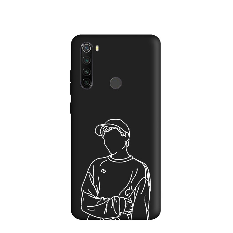 کاور طرح مینیمال پسرانه کد y9101 مناسب برای گوشی موبایل شیائومی Redmi Note 8T