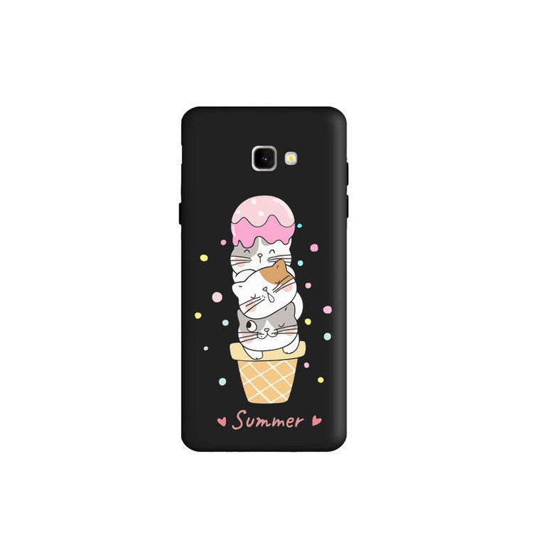 کاور طرح بستنی گربه ای کد s2553 مناسب برای گوشی موبایل سامسونگ Galaxy J4 Plus / J4 Core