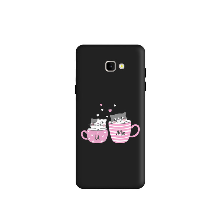 کاور طرح گربه فنجون کد s2594 مناسب برای گوشی موبایل سامسونگ Galaxy J4 Plus / J4 Core
