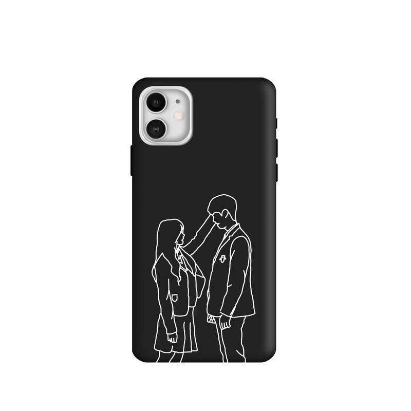 کاور طرح عاشقانه مینیمال کد u4368 مناسب برای گوشی موبایل اپل iPhone 11