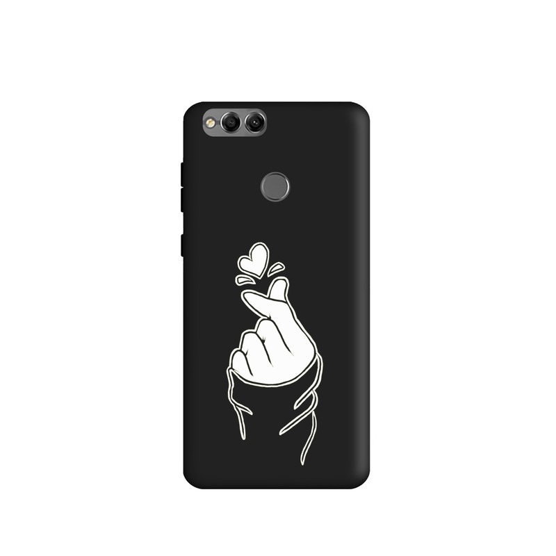 کاور طرح دست عاشقانه کد u058 مناسب برای گوشی موبایل هوآوی honor 7X