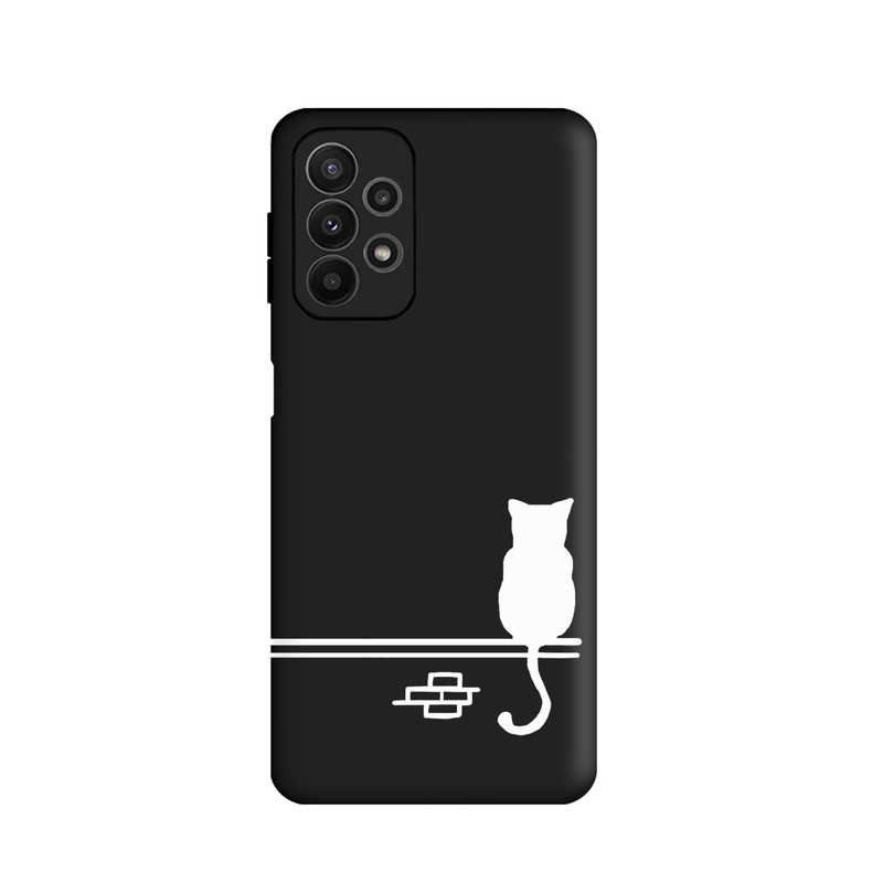کاور طرح گربه فانتزی دخترانه کد u5777 مناسب برای گوشی موبایل سامسونگ galaxy A23