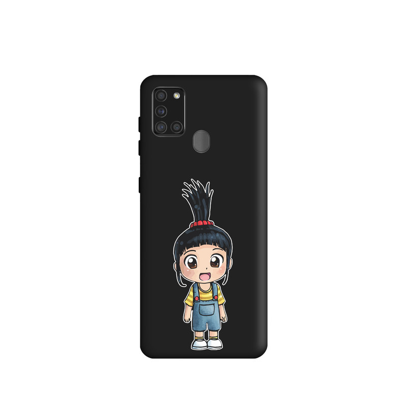 کاور طرح دختر ناز کد s747 مناسب برای گوشی موبایل سامسونگ Galaxy A21s