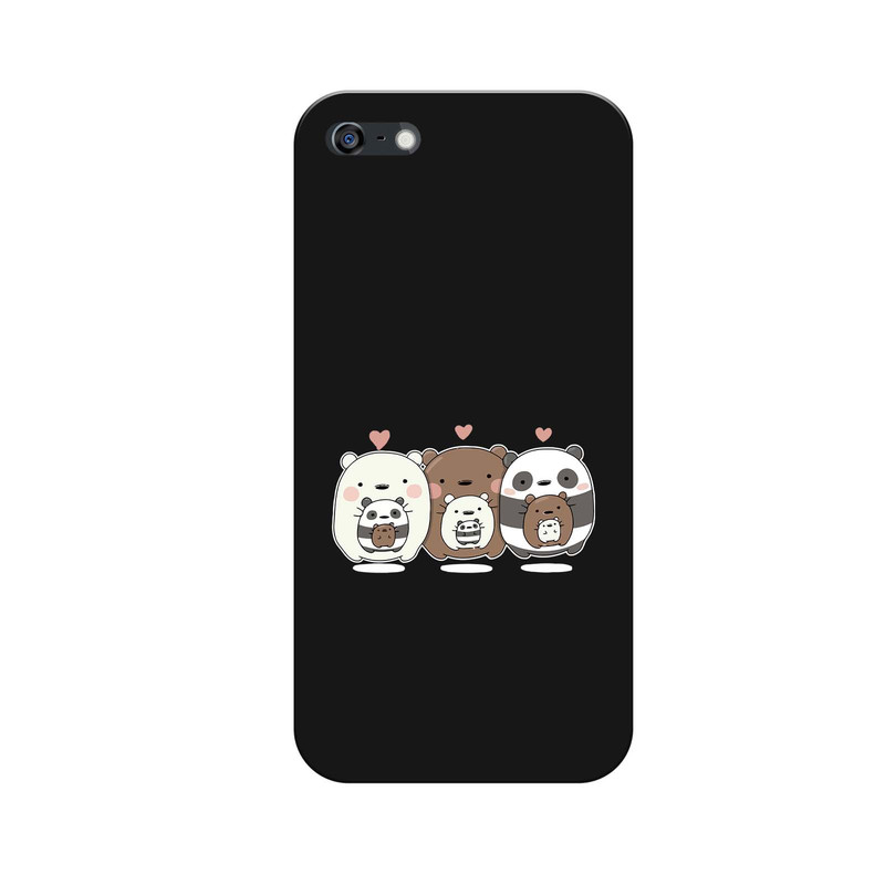 کاور طرح خرس های کله فندقی کد s5778 مناسب برای گوشی موبایل اپل iphone 5 / 5s