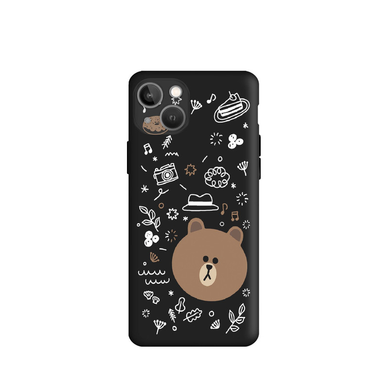 کاور طرح خرس فانتزی لاین کد s5834 مناسب برای گوشی موبایل اپل iphone 13 mini