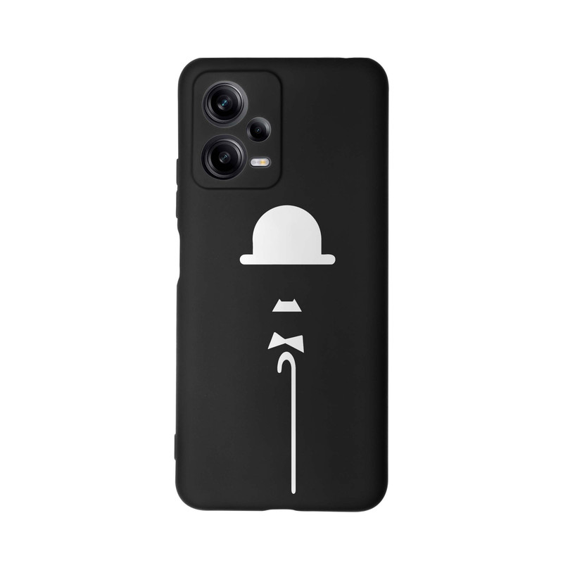 کاور طرح چارلی چاپلین کد s6013 مناسب برای گوشی موبایل شیائومی Redmi Note 12 Pro 5G