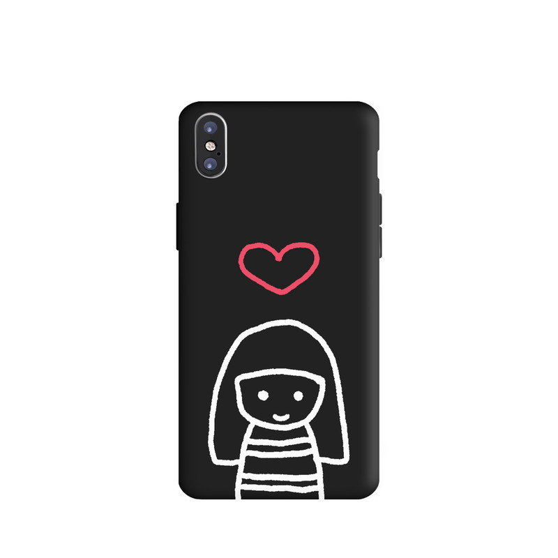 کاور طرح دخترانه فانتزی کد u4251 مناسب برای گوشی موبایل اپل iphone X / Xs