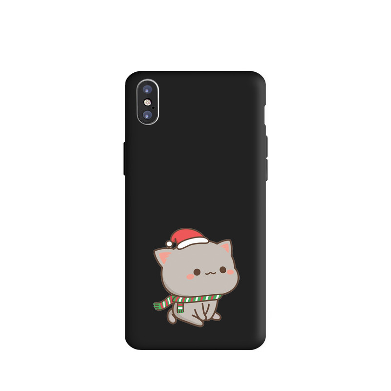 کاور طرح گربه دخترانه کد u4286 مناسب برای گوشی موبایل اپل iphone X / Xs