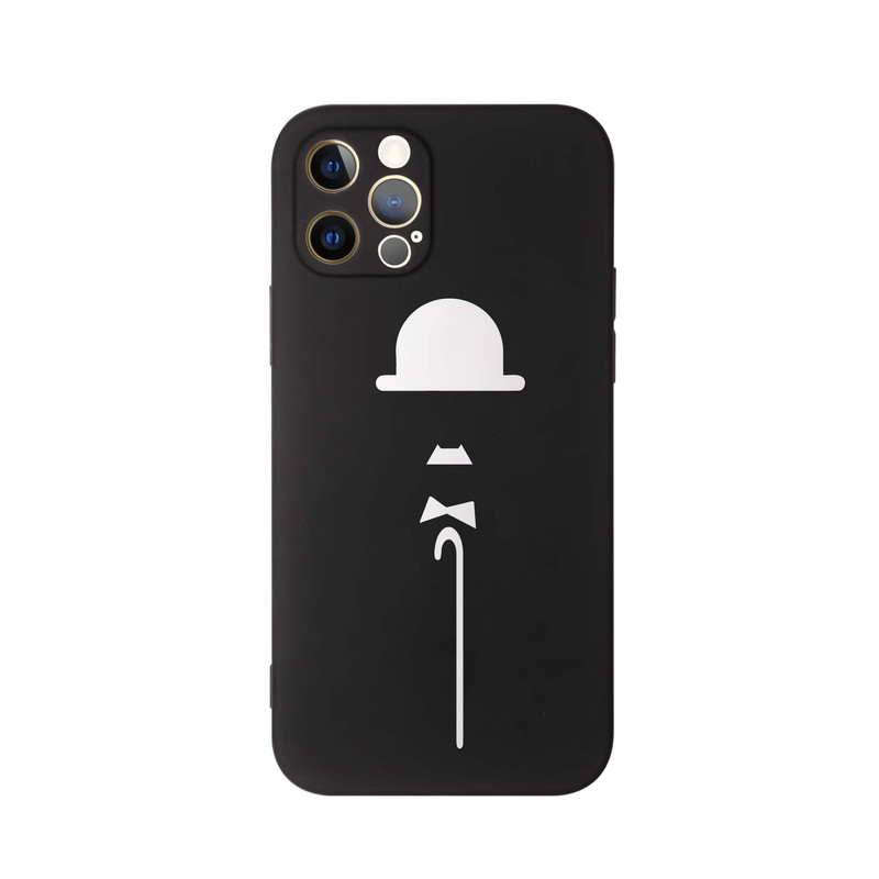 کاور طرح چارلی چاپلین کد s5401 مناسب برای گوشی موبایل اپل iphone 11 Promax