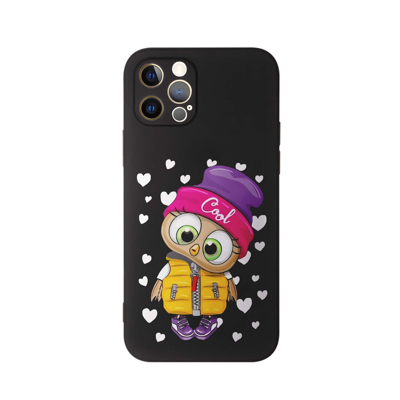 کاور طرح جغد دخترانه کد s5461 مناسب برای گوشی موبایل اپل iphone 11 Pro