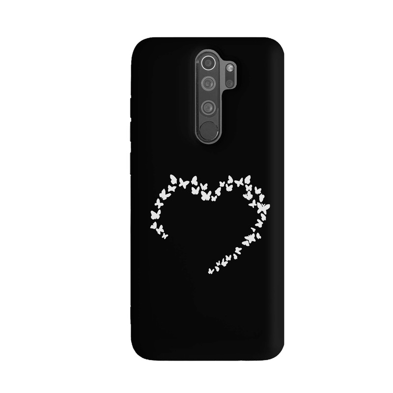 کاور قاب گارد طرح قلب پروانه ای کد s8707 مناسب برای گوشی موبایل شیائومی Redmi Note 8 Pro