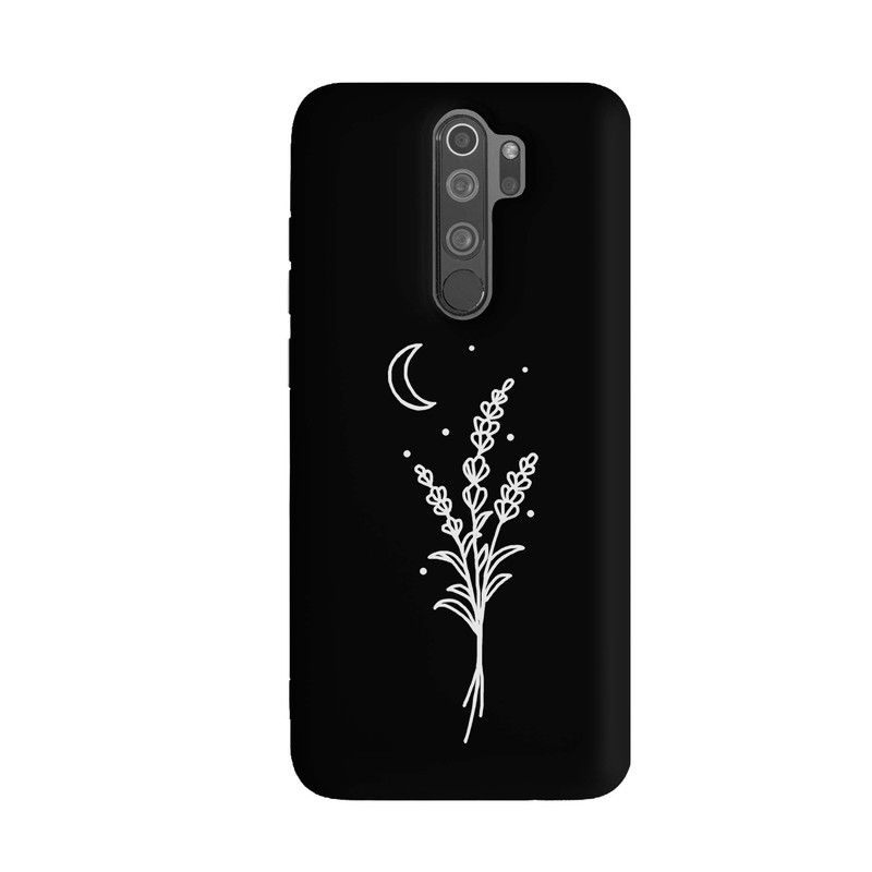 کاور قاب گارد طرح گل و ماه کد s8710 مناسب برای گوشی موبایل شیائومی Redmi Note 8 Pro