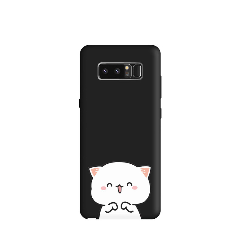 کاور قاب گارد طرح گربه فانتزی دخترانه کد s10035 مناسب برای گوشی موبایل سامسونگ Galaxy Note 8