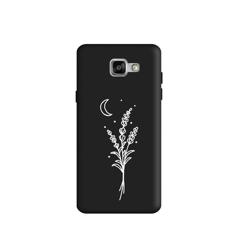 کاور قاب گارد طرح گل و ماه کد s10067 مناسب برای گوشی موبایل سامسونگ Galaxy A5 2016 / A510
