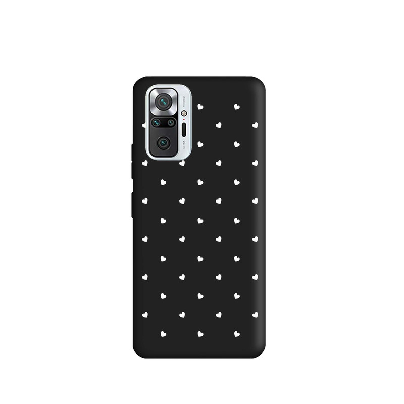 کاور قاب گارد طرح قلب سفید کد s6409 مناسب برای گوشی موبایل شیائومی Redmi Note 10 Pro Max