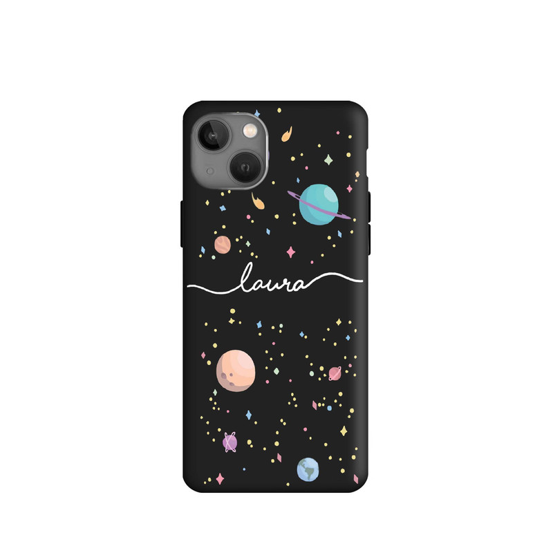 کاور طرح کهکشان مینیمال کد s3815 مناسب برای گوشی موبایل اپل iphone 14