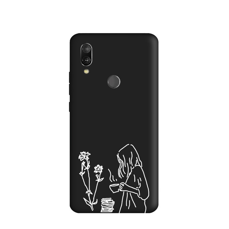 کاور طرح دخترانه مینیمال کد y8949 مناسب برای گوشی موبایل شیائومی Redmi Note 7 / Redmi Note 7pro