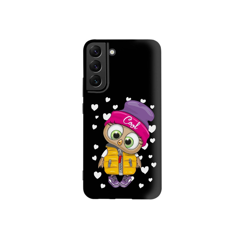 کاور طرح جغد دخترانه کد s4668 مناسب برای گوشی موبایل سامسونگ Galaxy S22 Plus