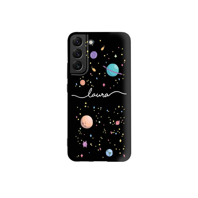 کاور طرح کهکشان مینیمال کد s4705 مناسب برای گوشی موبایل سامسونگ Galaxy S22 Plus