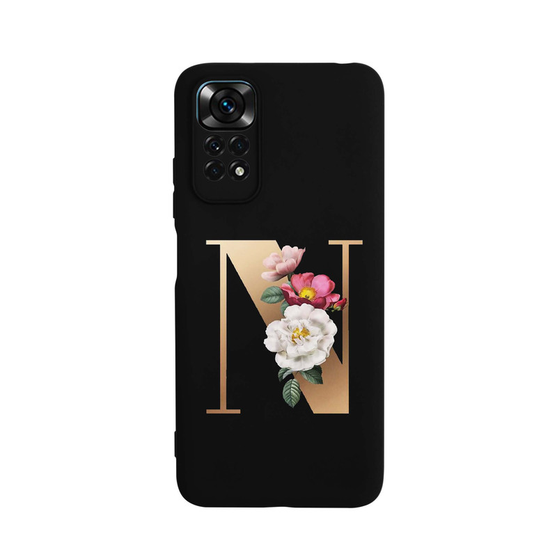کاور قاب گارد طرح حرف N کد s6259 مناسب برای گوشی موبایل شیائومی Redmi Note 11 Pro 4G
