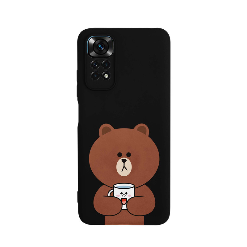 کاور قاب گارد طرح خرس لاین کد s6265 مناسب برای گوشی موبایل شیائومی Redmi Note 11 Pro 4G